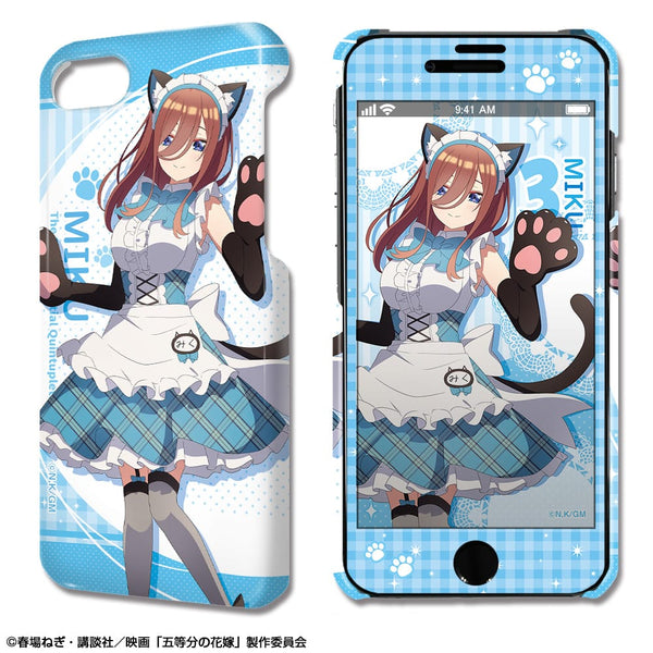 『映画 五等分の花嫁』デザジャケット iPhone SE(第2世代)/8/7/6/6s ケース&保護シート デザイン03 (中野三玖)【描き下ろし】